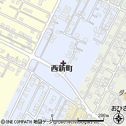 栃木県那須塩原市西新町117-1042周辺の地図