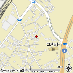 栃木県那須塩原市黒磯32周辺の地図