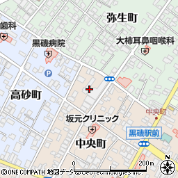 栃木県那須塩原市中央町6周辺の地図