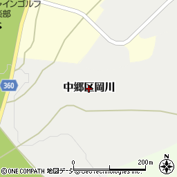新潟県上越市中郷区岡川周辺の地図