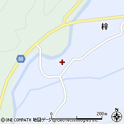 栃木県那須郡那須町梓180周辺の地図