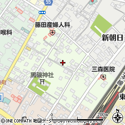 栃木県那須塩原市宮町周辺の地図