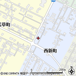 栃木県那須塩原市西新町117-45周辺の地図