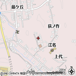福島県いわき市江名荻ノ作周辺の地図