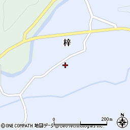 栃木県那須郡那須町梓256周辺の地図