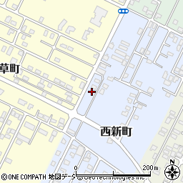 栃木県那須塩原市西新町117-112周辺の地図
