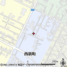 栃木県那須塩原市西新町117-524周辺の地図