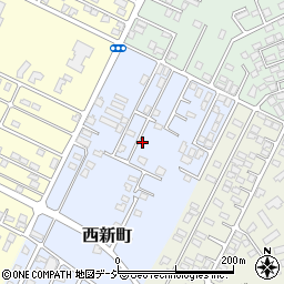 栃木県那須塩原市西新町117周辺の地図