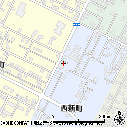 栃木県那須塩原市西新町117-162周辺の地図