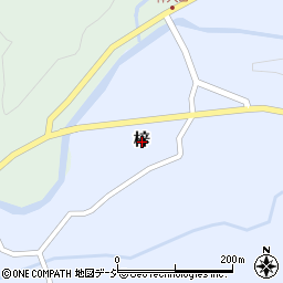 栃木県那須郡那須町梓周辺の地図