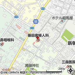 栃木県那須塩原市宮町5-19周辺の地図