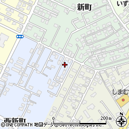 栃木県那須塩原市西新町117-578周辺の地図