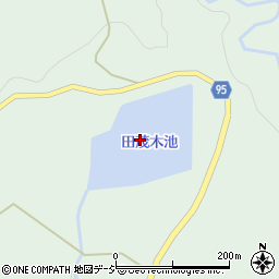 田茂木池周辺の地図