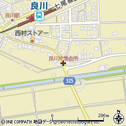良川沖集会所周辺の地図