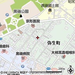 栃木県那須塩原市弥生町8-1周辺の地図