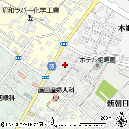 株式会社横山リビング　本店周辺の地図