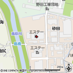 エステー株式会社　福島工場周辺の地図