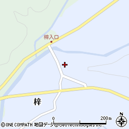 栃木県那須郡那須町梓232周辺の地図