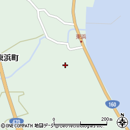石川県七尾市東浜町ア周辺の地図