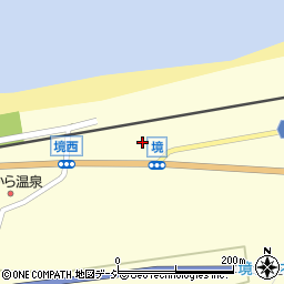 富山県下新川郡朝日町境722周辺の地図