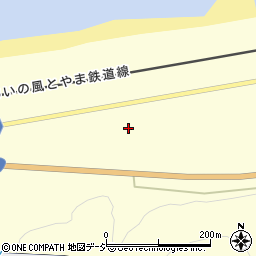 富山県下新川郡朝日町境1246周辺の地図