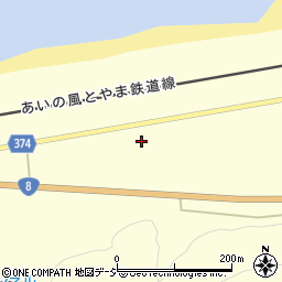 富山県下新川郡朝日町境1241周辺の地図