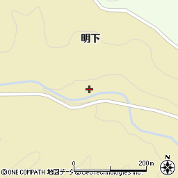 福島県いわき市田人町荷路夫明下23周辺の地図