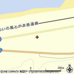 富山県下新川郡朝日町境1247周辺の地図