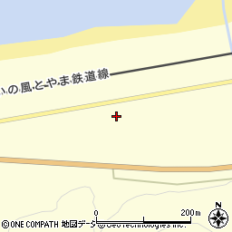 富山県下新川郡朝日町境1498周辺の地図