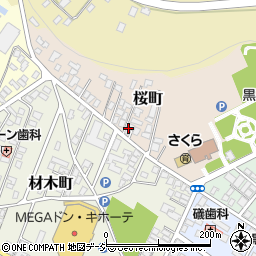 大野フトン店周辺の地図