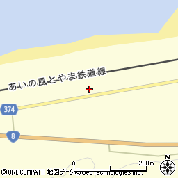 富山県下新川郡朝日町境1185周辺の地図