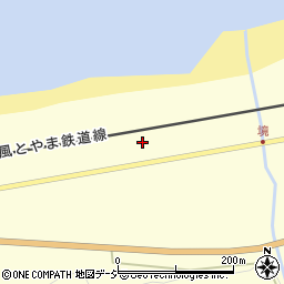 富山県下新川郡朝日町境1290-2周辺の地図