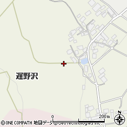 栃木県那須塩原市遅野沢周辺の地図