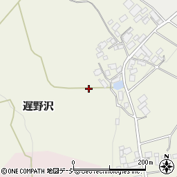 栃木県那須塩原市遅野沢周辺の地図