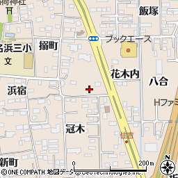 福島県いわき市小名浜住吉冠木周辺の地図
