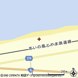 富山県下新川郡朝日町境1161周辺の地図