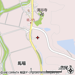 福島県いわき市渡辺町上釜戸（馬場）周辺の地図