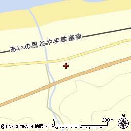 富山県下新川郡朝日町境1952周辺の地図