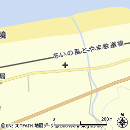 富山県下新川郡朝日町境1641-2周辺の地図