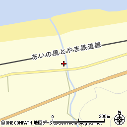 富山県下新川郡朝日町境1671周辺の地図
