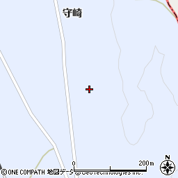 福島県東白川郡棚倉町寺山守崎周辺の地図
