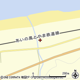 富山県下新川郡朝日町境1701周辺の地図