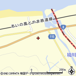 富山県下新川郡朝日町境2545周辺の地図