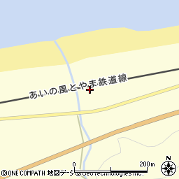 富山県下新川郡朝日町境1707周辺の地図