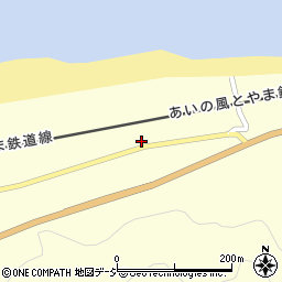 富山県下新川郡朝日町境1814周辺の地図