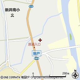 新潟県妙高市除戸1742周辺の地図