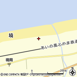 富山県下新川郡朝日町境1691-1周辺の地図