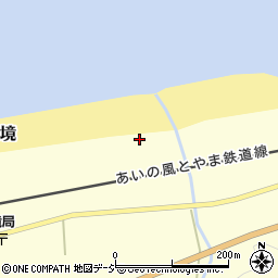 富山県下新川郡朝日町境1691周辺の地図