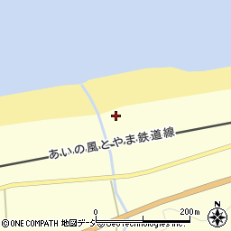 富山県下新川郡朝日町境1712周辺の地図