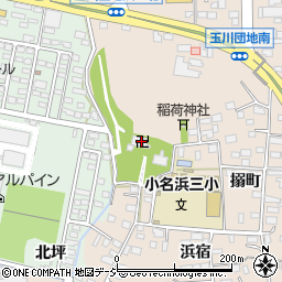 福島県いわき市小名浜住吉搦37周辺の地図